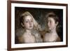 The Painter's Daughters Mary and Margaret, c.1758-Thomas Gainsborough-Framed Giclee Print