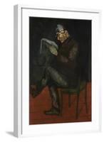 The Painter's Father, Louis-Auguste Cézanne, Ca 1865-Paul Cézanne-Framed Giclee Print