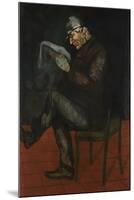 The Painter's Father, Louis-Auguste Cézanne, Ca 1865-Paul Cézanne-Mounted Giclee Print