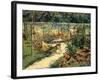 The Painter's Garden, 1881-Edouard Manet-Framed Giclee Print