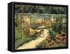 The Painter's Garden, 1881-Edouard Manet-Framed Stretched Canvas