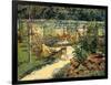 The Painter's Garden, 1881-Edouard Manet-Framed Giclee Print