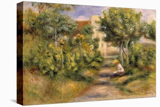 The Painter's Garden, Cagnes, c.1908-Pierre-Auguste Renoir-Stretched Canvas