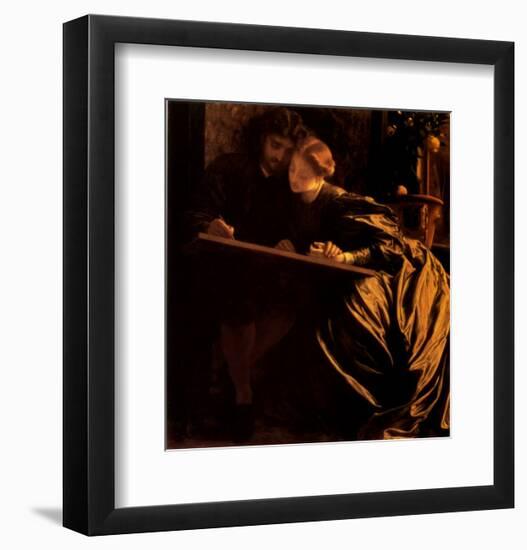 The Painter’s Honeymoon, 1864-Frederick Leighton-Framed Art Print