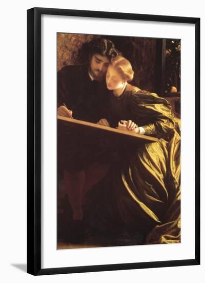 The Painter's Honeymoon-Frederick Leighton-Framed Art Print
