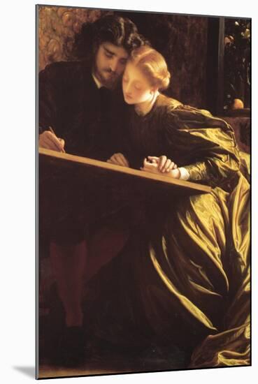 The Painter's Honeymoon-Frederick Leighton-Mounted Art Print