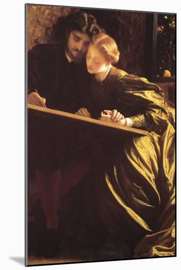 The Painter's Honeymoon-Frederick Leighton-Mounted Art Print