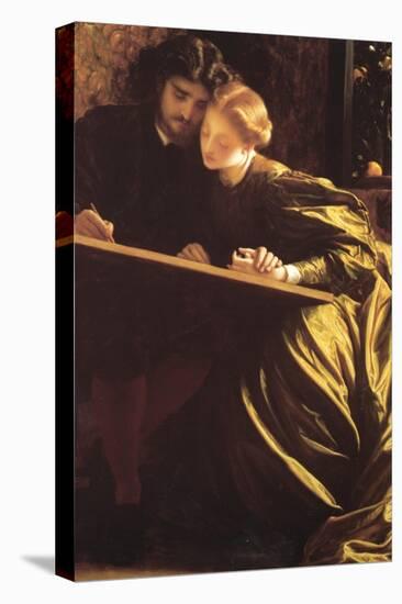 The Painter's Honeymoon-Frederick Leighton-Stretched Canvas