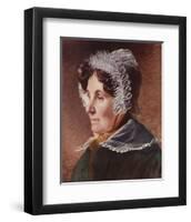 The Painter's Mother-Friedrich Von Amerling-Framed Premium Giclee Print