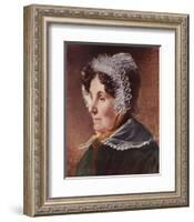 The Painter's Mother-Friedrich Von Amerling-Framed Premium Giclee Print