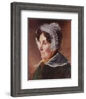 The Painter's Mother-Friedrich Von Amerling-Framed Premium Giclee Print