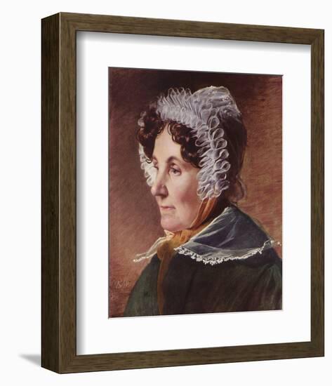 The Painter's Mother-Friedrich Von Amerling-Framed Premium Giclee Print