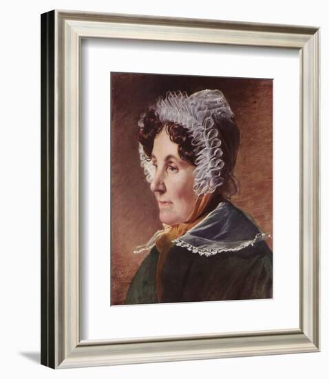 The Painter's Mother-Friedrich Von Amerling-Framed Premium Giclee Print