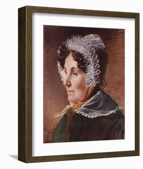 The Painter's Mother-Friedrich Von Amerling-Framed Premium Giclee Print