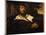 The Painter's Self-Portrait Wounds. (Oil on Canvas, 1866)-Gustave Courbet-Mounted Giclee Print