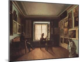 The Painter's Studio, 1820S-Nikita Zaytsev-Mounted Giclee Print