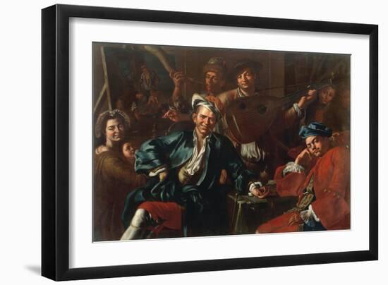 The Painter's Studio-Giuseppe Bonito-Framed Giclee Print