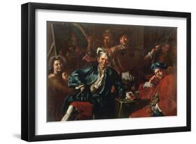 The Painter's Studio-Giuseppe Bonito-Framed Giclee Print