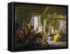 The Painter's Studio-Jean Baptiste Lallemand-Framed Stretched Canvas