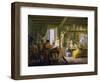 The Painter's Studio-Jean Baptiste Lallemand-Framed Giclee Print