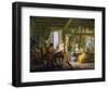 The Painter's Studio-Jean Baptiste Lallemand-Framed Giclee Print