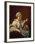 The Painter's Wife Reading, 1758-Donatello-Framed Giclee Print