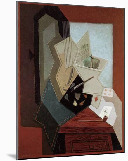 The Painter's Window-Juan Gris-Mounted Giclee Print