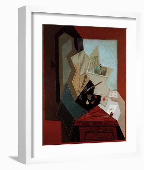 The Painter's Window-Juan Gris-Framed Art Print