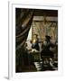 The Painter (Vermeer's Self-Portrait) and His Model as Klio-Johannes Vermeer-Framed Giclee Print