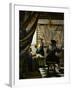 The Painter (Vermeer's Self-Portrait) and His Model as Klio-Johannes Vermeer-Framed Giclee Print