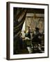 The Painter (Vermeer's Self-Portrait) and His Model as Klio-Johannes Vermeer-Framed Giclee Print