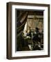 The Painter (Vermeer's Self-Portrait) and His Model as Klio-Johannes Vermeer-Framed Giclee Print