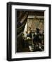 The Painter (Vermeer's Self-Portrait) and His Model as Klio-Johannes Vermeer-Framed Giclee Print