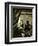 The painter (Vermeers self-portrait) and his model as Klio.-Johannes Vermeer-Framed Giclee Print