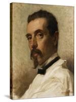The painter Vicente Poleró Toledo, 1873-Federico de Madrazo y Kuntz-Stretched Canvas
