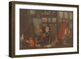 The Painter-Pietro Longhi-Framed Giclee Print