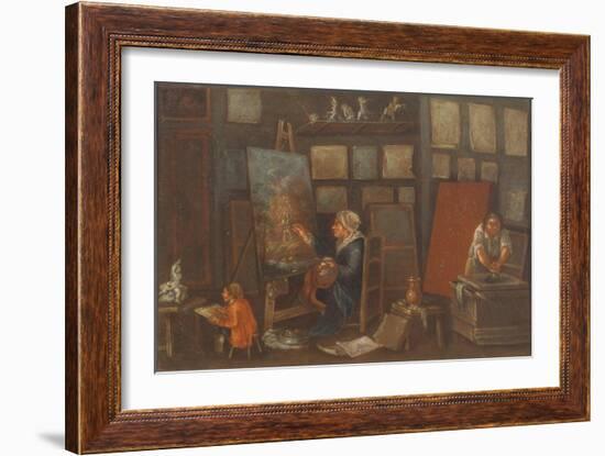 The Painter-Pietro Longhi-Framed Giclee Print