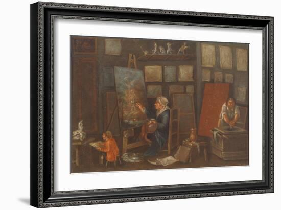 The Painter-Pietro Longhi-Framed Giclee Print