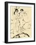 The Pair, C.1907-Ernst Ludwig Kirchner-Framed Giclee Print