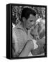 The Pajama Game, John Raitt, Doris Day, 1957-null-Framed Stretched Canvas