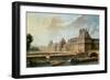 The Palace and Garden of the Tuileries, 1757-Nicolas Jean Baptiste Raguenet-Framed Giclee Print