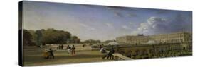 The Palace and Terrace at Versailles, C.1825-35-William Cowen-Stretched Canvas