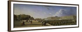 The Palace and Terrace at Versailles, C.1825-35-William Cowen-Framed Giclee Print