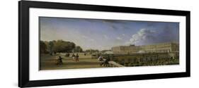 The Palace and Terrace at Versailles, C.1825-35-William Cowen-Framed Giclee Print