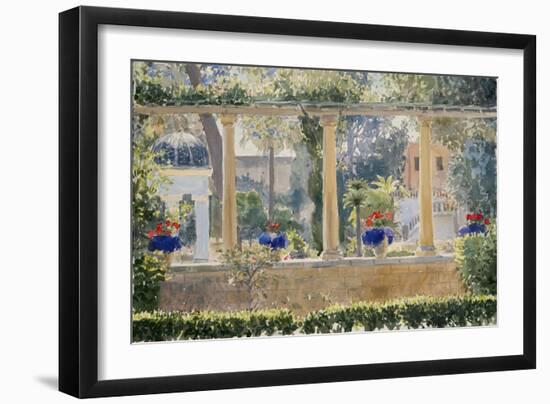 The Palace Garden, 2012-Lucy Willis-Framed Giclee Print