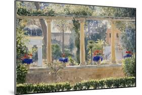 The Palace Garden, 2012-Lucy Willis-Mounted Giclee Print