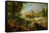 The Palace Garden, circa 1635-Peter Paul Rubens-Framed Stretched Canvas