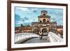 The Palace Gate, Imperial Palace Moat, Vietnam-06photo-Framed Photographic Print