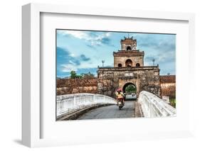 The Palace Gate, Imperial Palace Moat, Vietnam-06photo-Framed Photographic Print