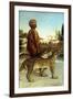 The Palace Guard with Two Leopards-Jean Joseph Benjamin Constant-Framed Giclee Print